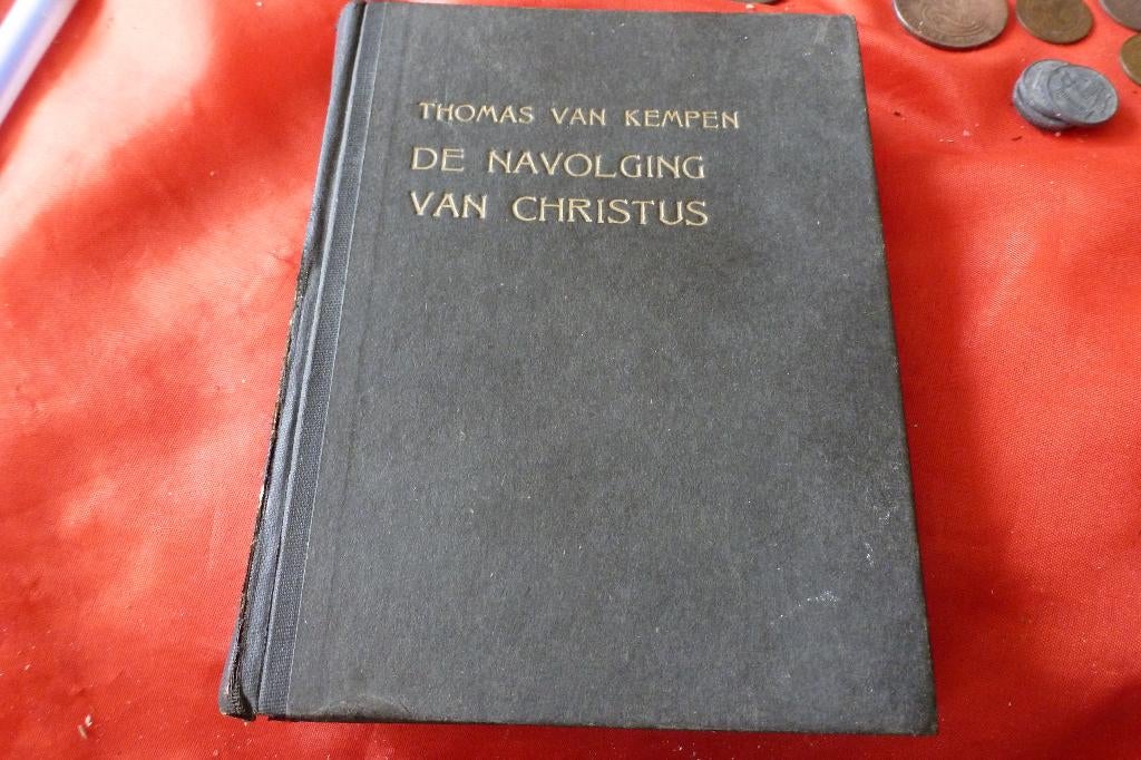 Oud boek 1923 - de navolging van Christus - Thomas van Kempe, Boeken, Ophalen of Verzenden, Gelezen