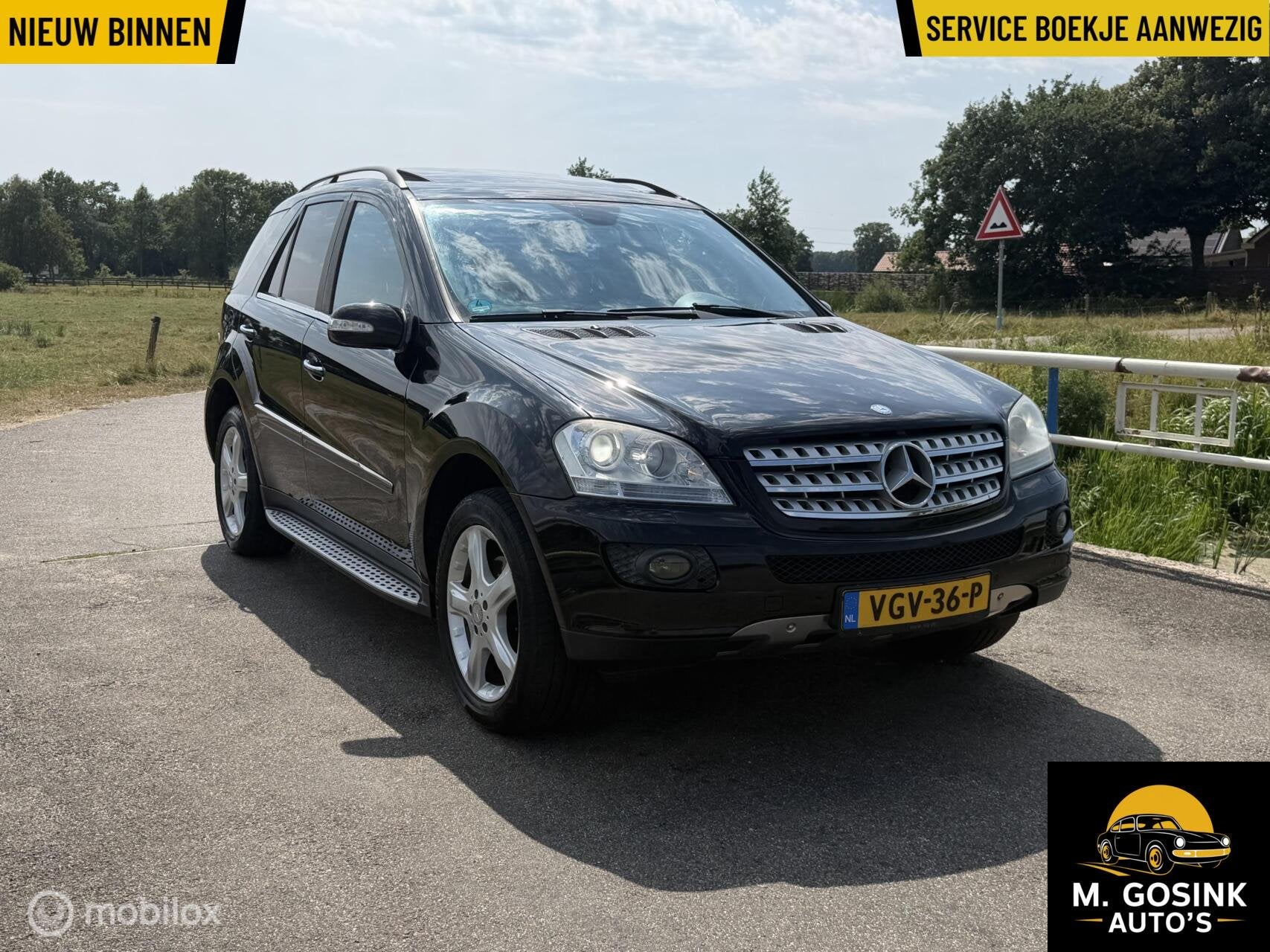 Mercedes M-klasse bestel 320 CDI Onderhoud Boekjes Aanwezig, Auto's, Bestelauto's, Automaat, Gebruikt, 2987 cc, Mercedes-Benz