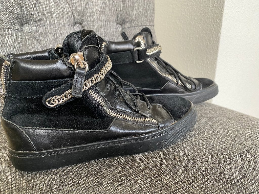z g a nieuwe zwarte hoge schoenen Glamorous - maat 40, Zwart, Ophalen of Verzenden, Glamorous, Sneakers of Gympen