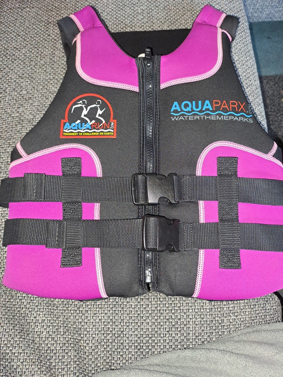 Aquaparx zwemvest - roze/zwart, Ophalen of Verzenden, Overige typen