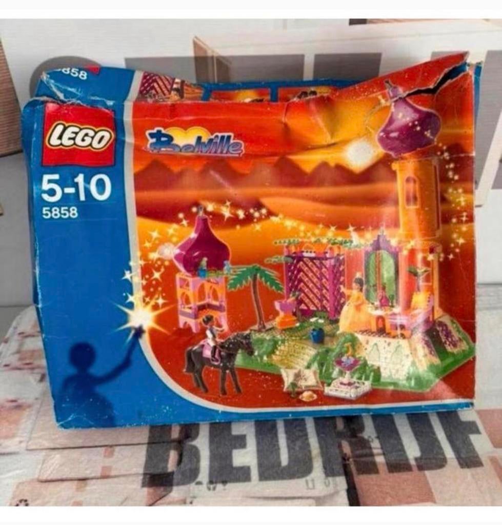 LEGO set - The Golden Palace 5858 Gouden paleis Zeldzaam, Gebruikt, Ophalen of Verzenden, H, H