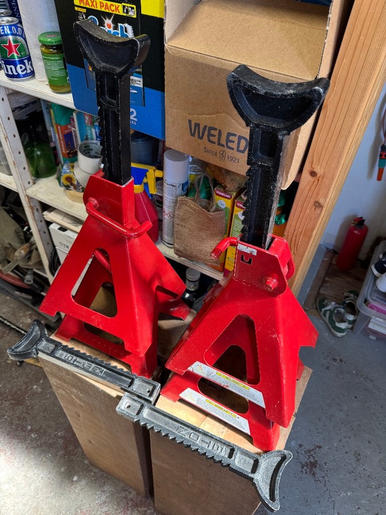 4 stuks nieuwe 6Ton Auto Kriksteunen, Auto diversen, Krikken, Ophalen of Verzenden, Nieuw, Manueel, Garagekrik