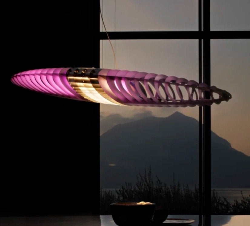 Design Hanglamp Queen Titania Luceplan, Ophalen of Verzenden, Gebruikt, Metaal