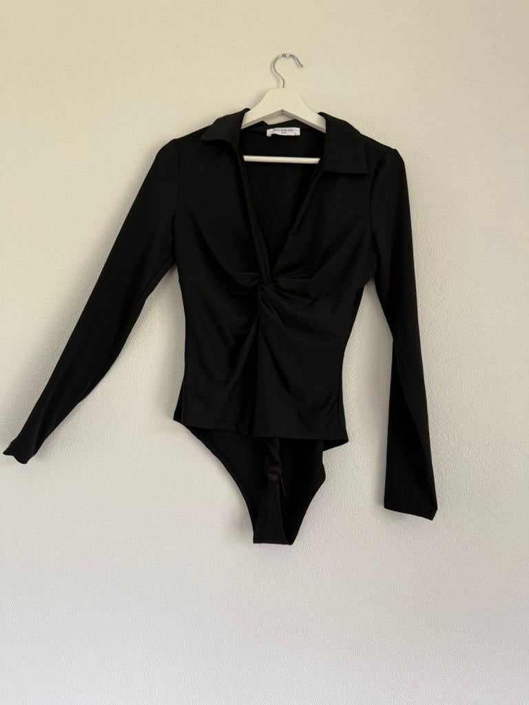 Body zwart L, Kleding | Dames, Overige typen, Zwart, Maat 42/44 (L), Ophalen of Verzenden