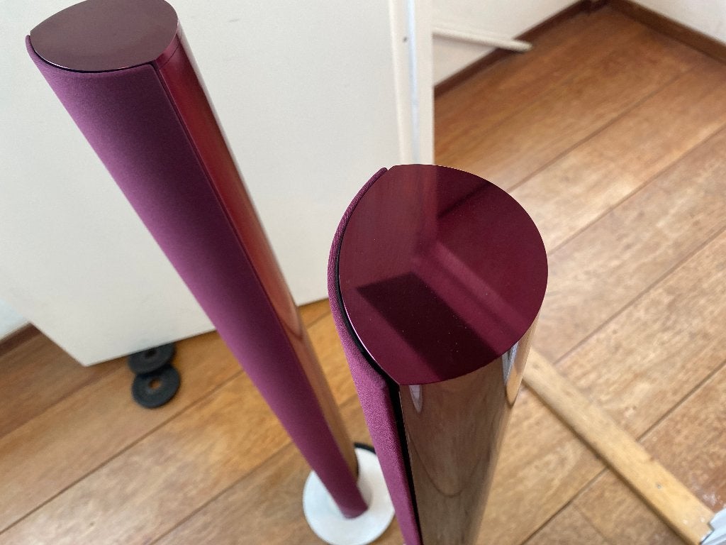 B&O Beolab 6000 Burgundy | Special Edition, Audio, Tv en Foto, Luidsprekers, Ophalen, Vloerstaande luidspreker, Zo goed als nieuw