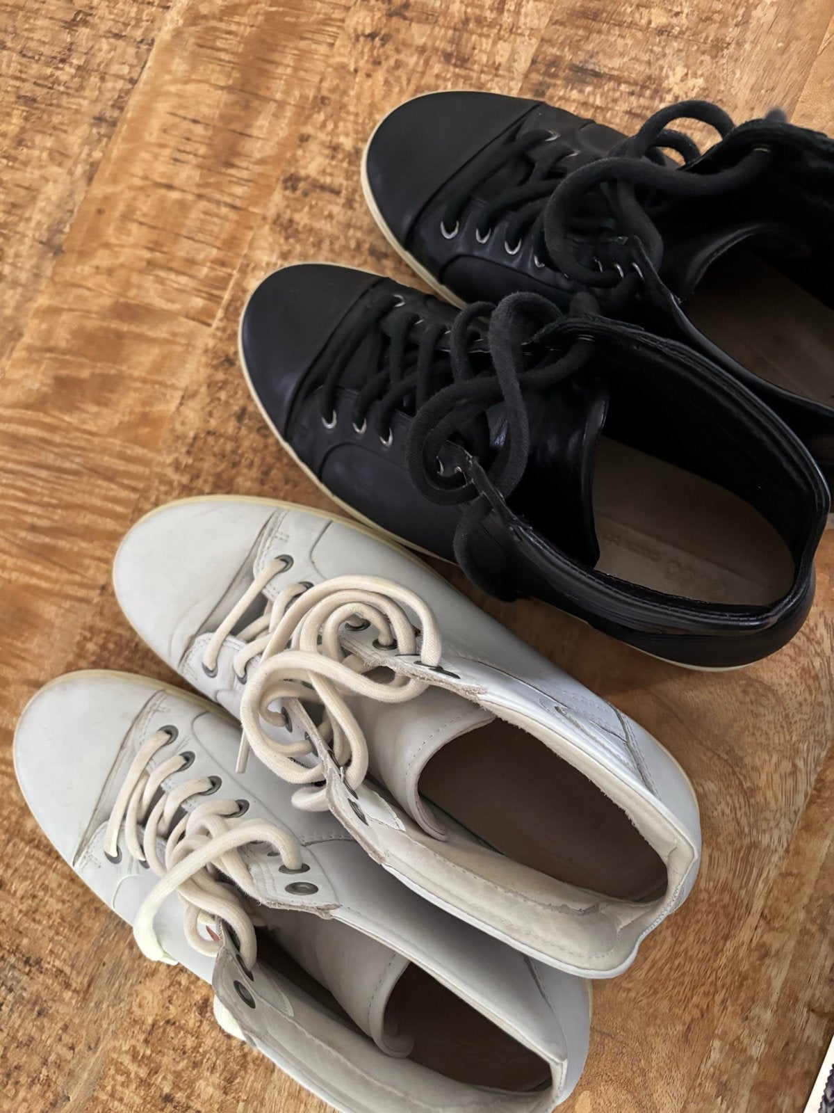 2 paar Ecco sneakers, maat 41, Kleding | Dames, Schoenen, Ophalen, Gedragen, Zwart, Sneakers of Gympen