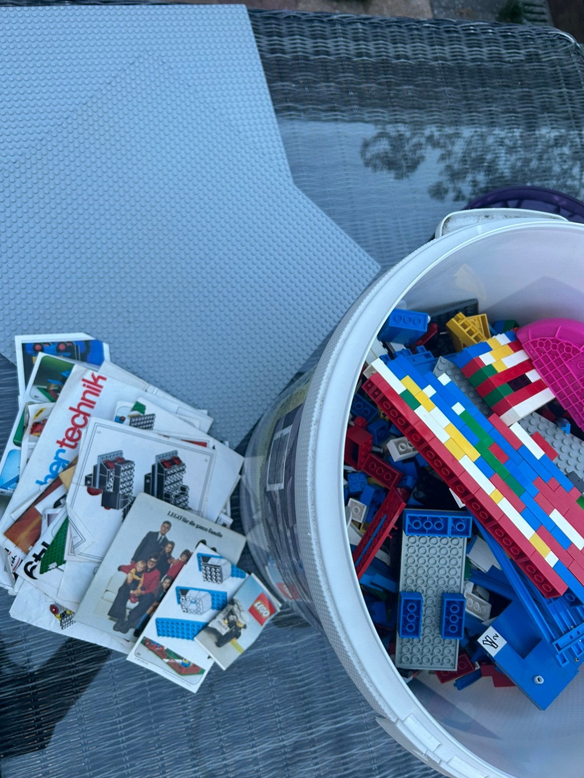 Vintage lego 7 kilo, Ophalen, Gebruikt, Lego, Overige typen