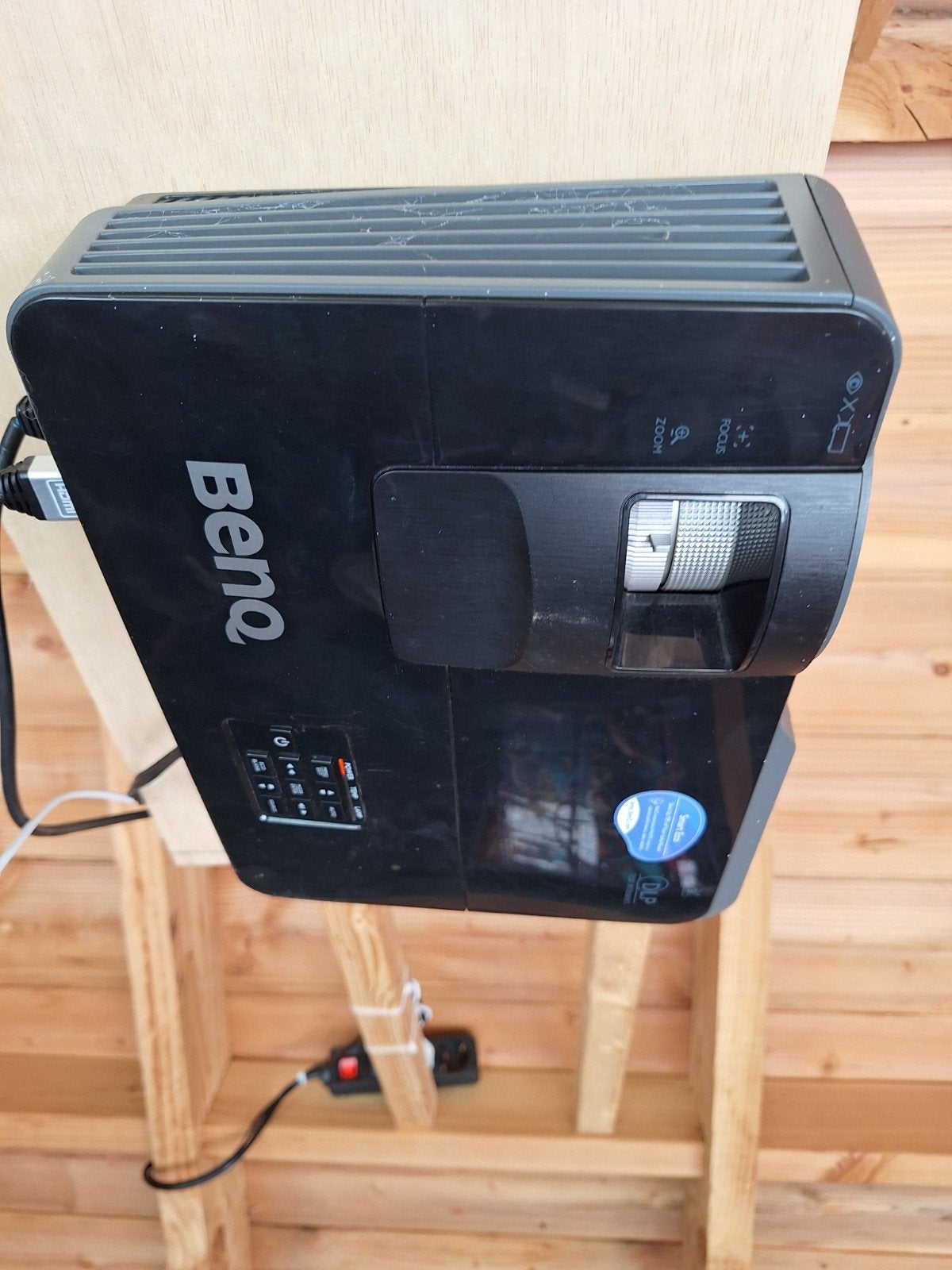 BenQ Projector met afstandsbediening en scherm, Ophalen of Verzenden, Gebruikt, BenQ
