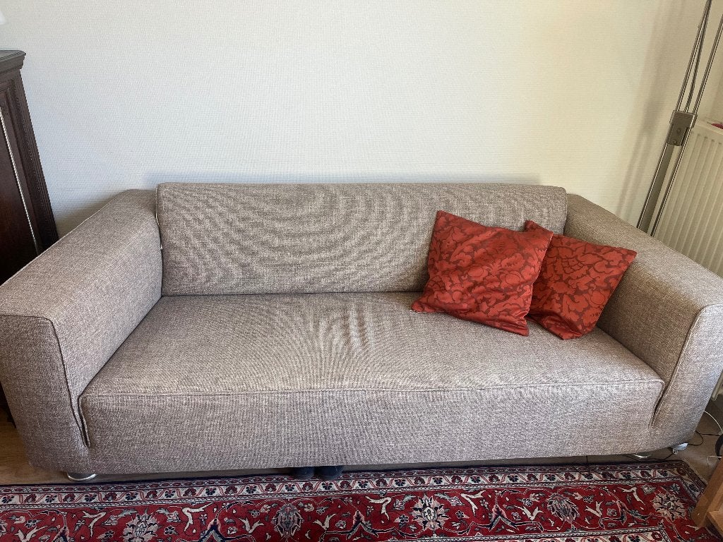Bank en fauteuil design stock, Ophalen, Zo goed als nieuw, Stof