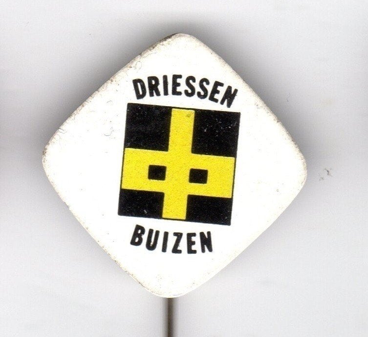 Speldje DRIESSEN BUIZEN WEERT (A8), Ophalen of Verzenden, Gebruikt, Overige onderwerpen