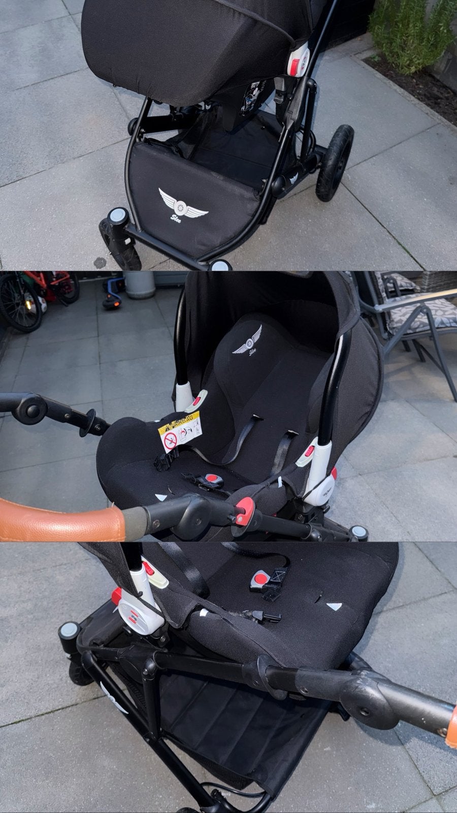 Kinderwagen met Maxi-Cosi, bieden mag!, Ophalen, Gebruikt