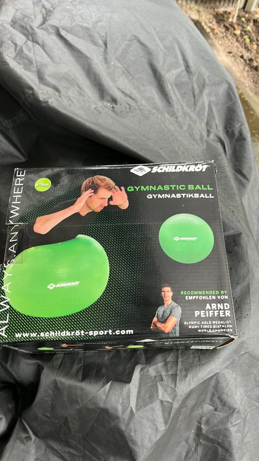 Fitnessball gymnastiekbal schildkrot 75, Ophalen of Verzenden, Nieuw