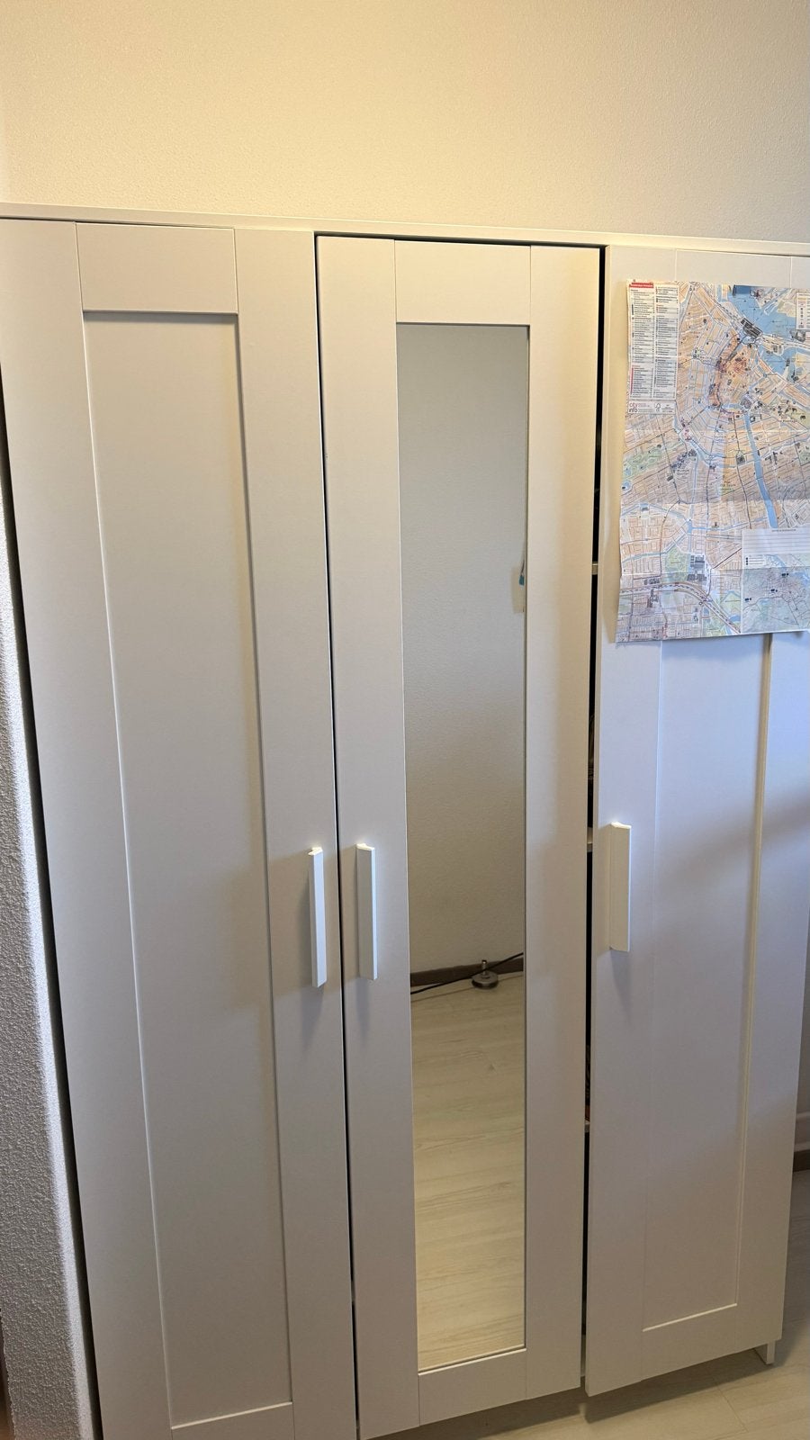 Ikea Brimnes kledingkast met 3 deuren, Huis en Inrichting, Ophalen, Gebruikt, 100 tot 150 cm, 150 tot 200 cm