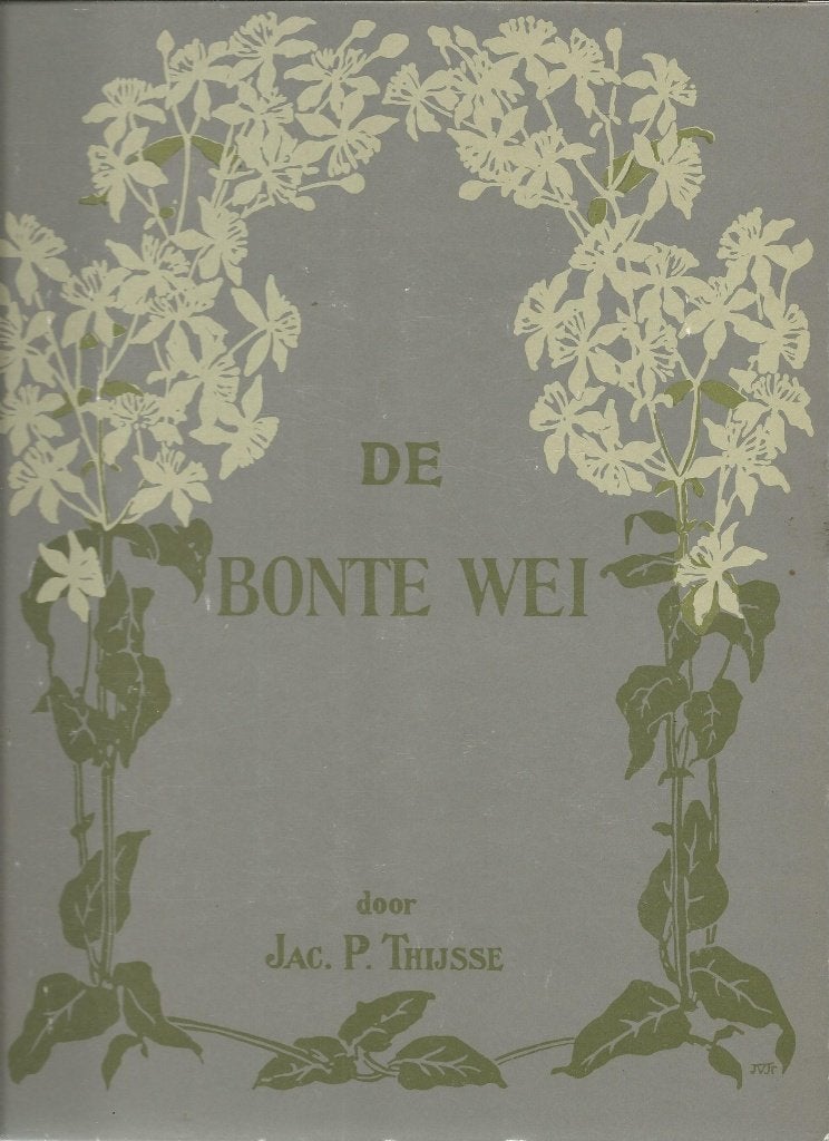Plaatjesalbum De bonte Wei van Verkade  herdruk 1976, Ophalen of Verzenden, Gelezen, Jac.P. Thijsse, Plaatjesalbum