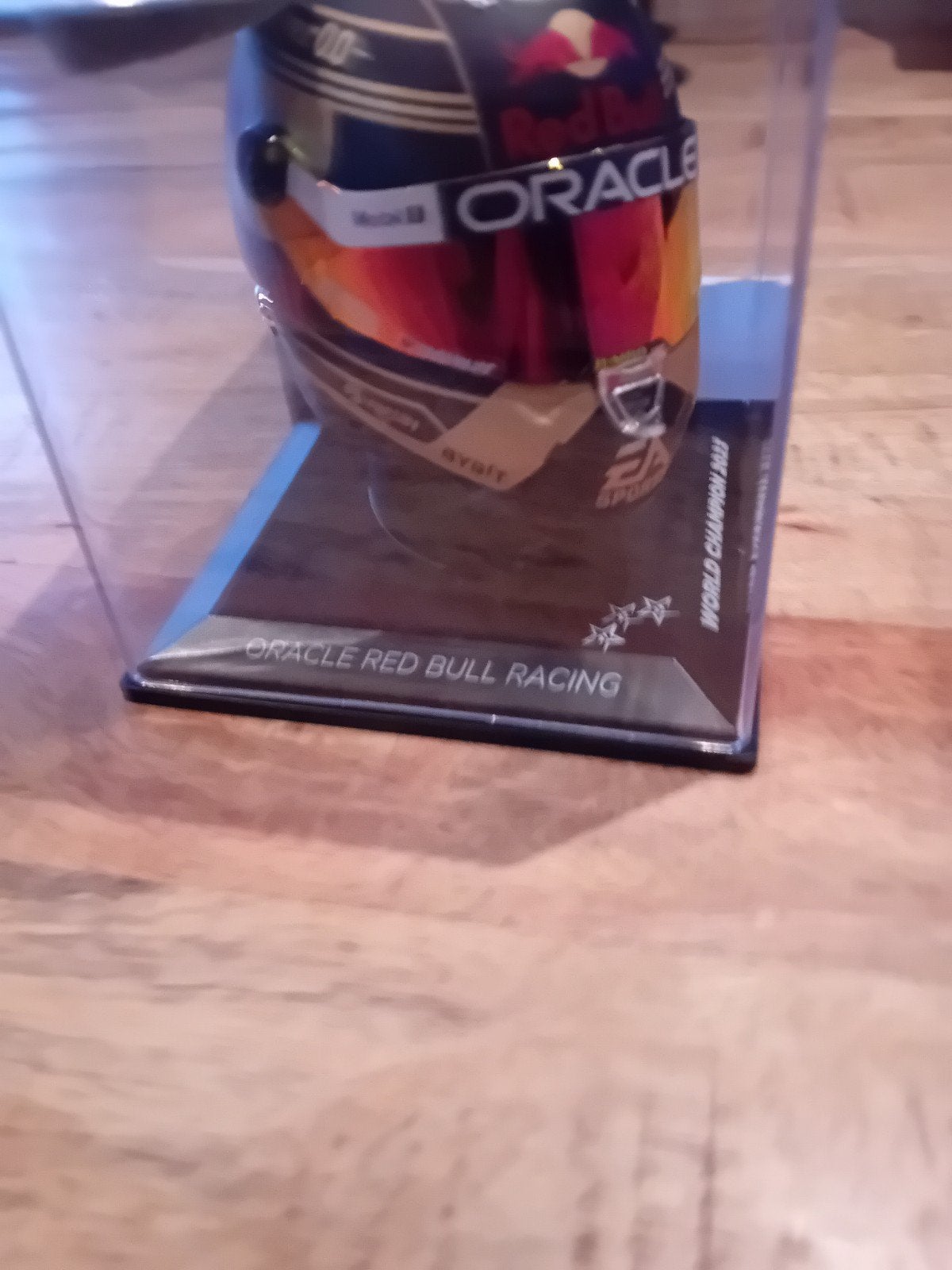 Max Verstappen 1/4 world champion helm 2023, Ophalen of Verzenden, Zo goed als nieuw, Formule 1