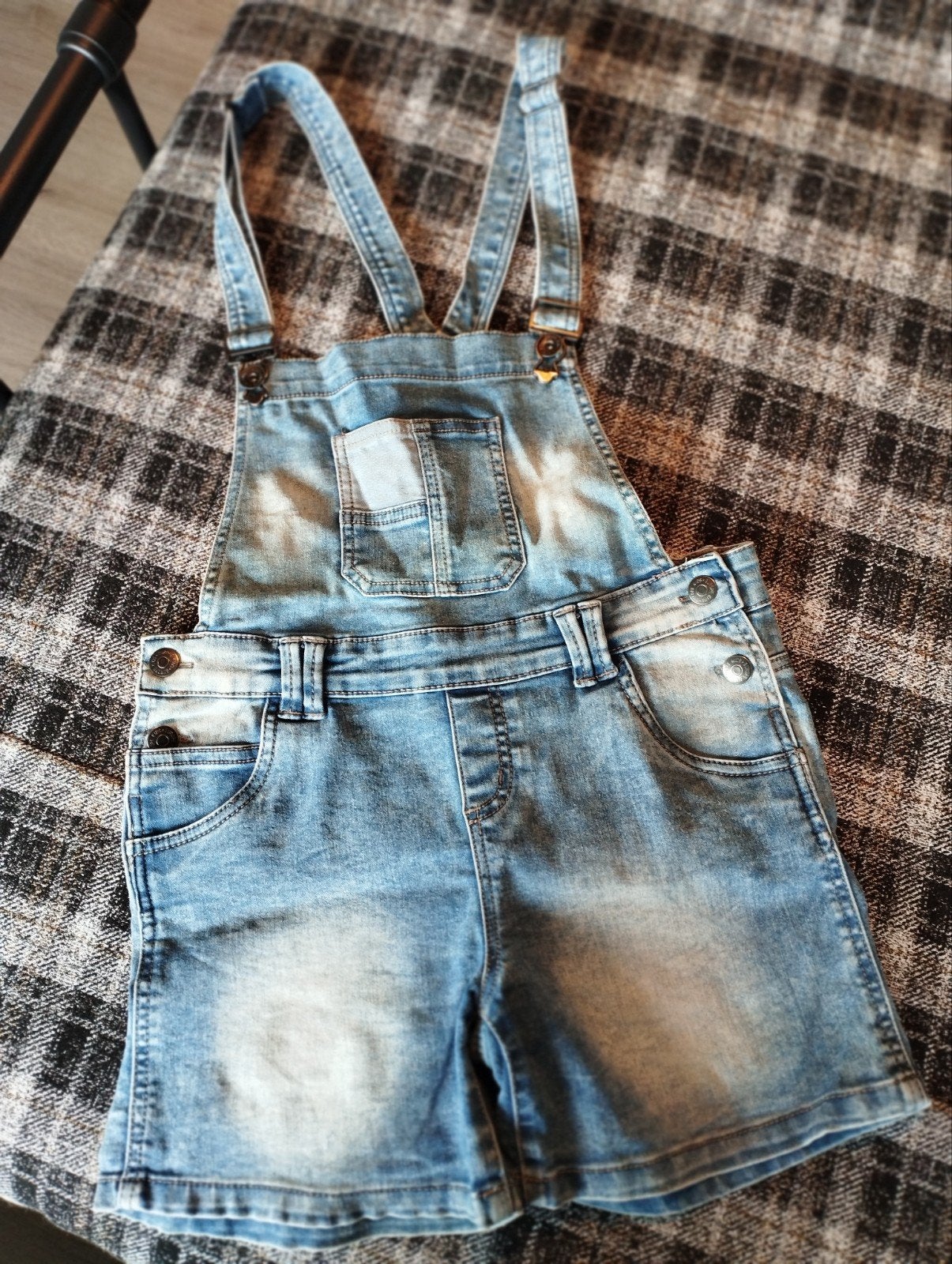 korte tuinbroek 158/164, Kinderen en Baby's, Kinderkleding | Maat 158, Ophalen, Zo goed als nieuw, Meisje, Broek