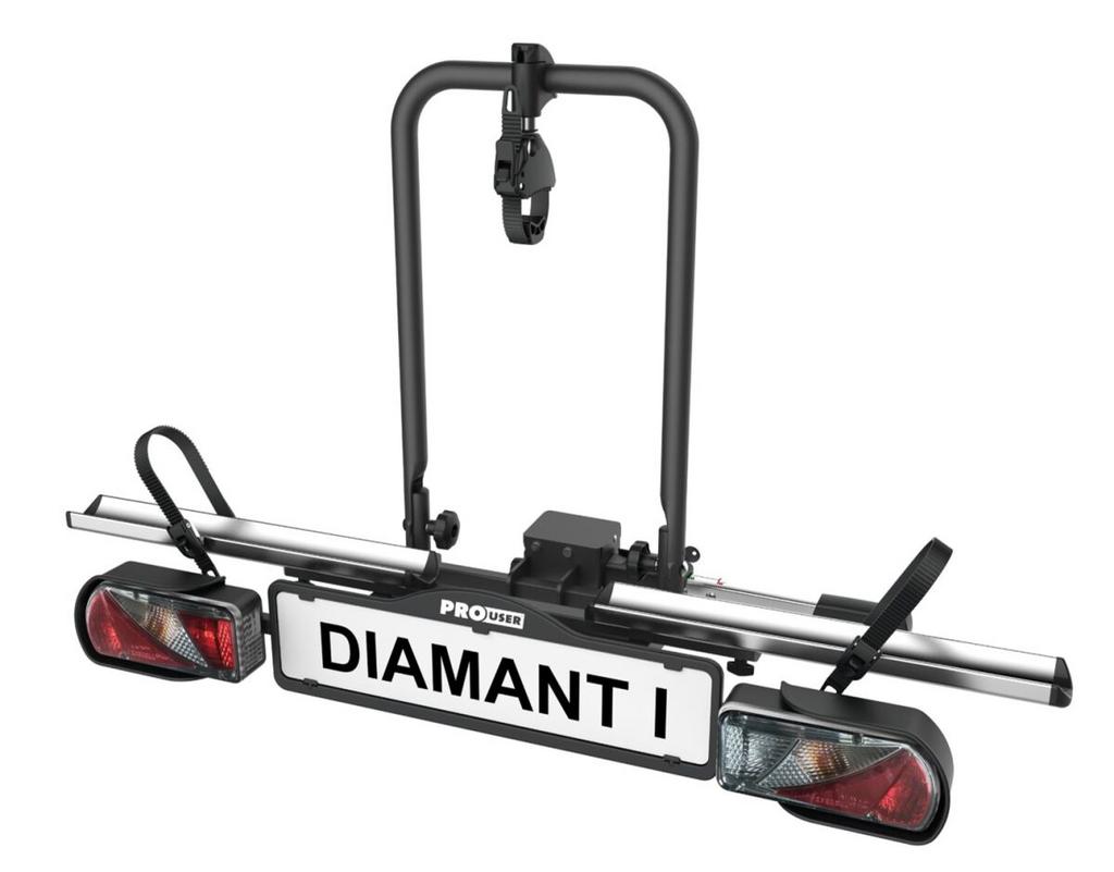 Pro User Diamant 1 geschikt voor 1 elektrische fiets., Auto diversen, Fietsendragers, Ophalen, Zo goed als nieuw, 1 fiets, Trekhaakdrager