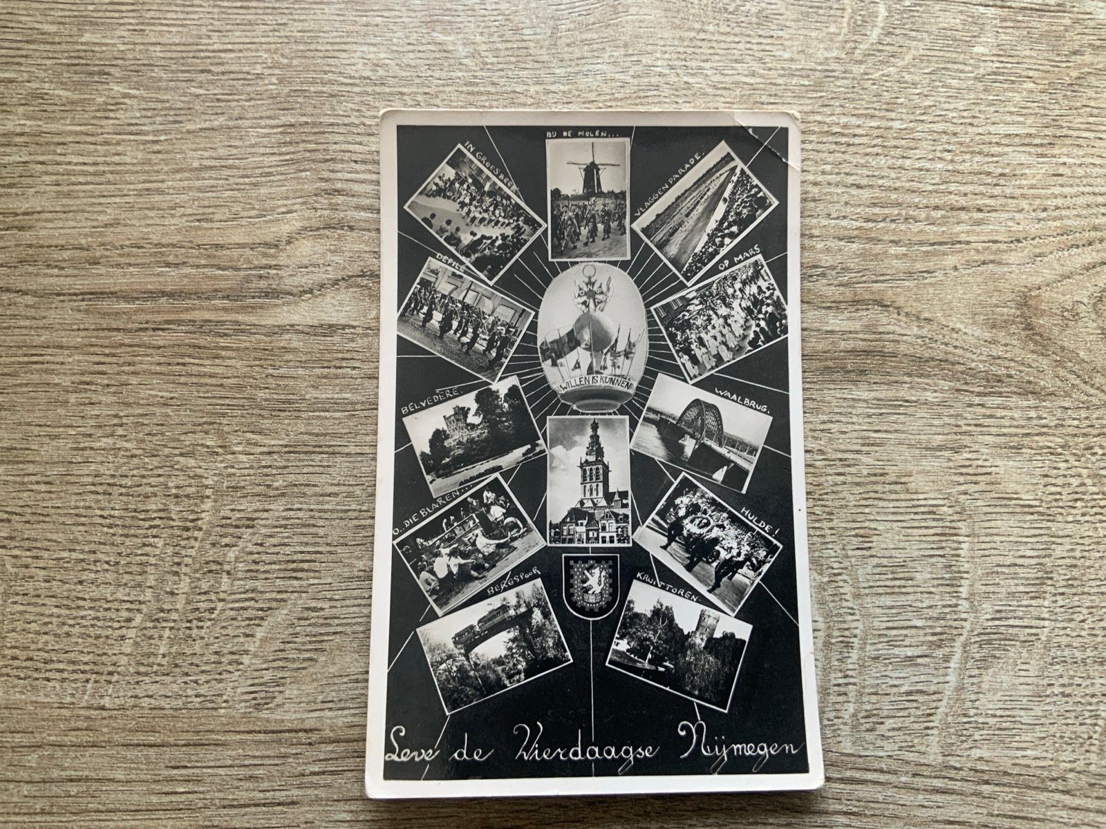 Vierdaagse Nijmegen 1955, Ophalen of Verzenden, 1940 tot 1960, Gelopen, Gelderland