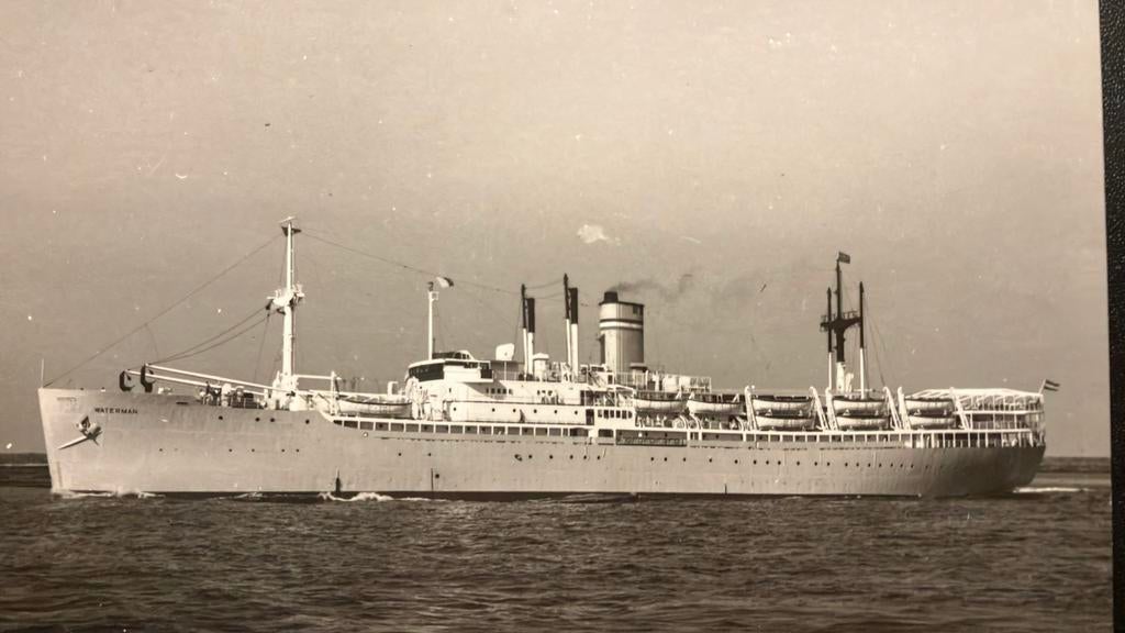 WATERMAN  - emigranten USA Canada KRL  HAL, Ophalen of Verzenden, Zo goed als nieuw, Kaart, Foto of Prent