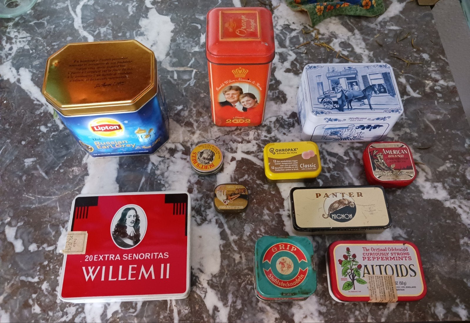 11 reclame blikjes, Ophalen of Verzenden, Overige