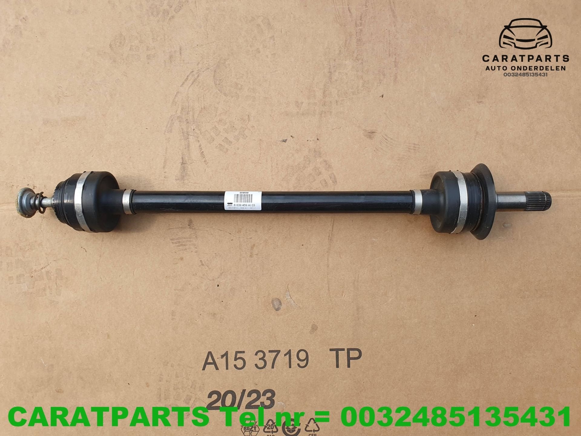 8639459 G12 aandrijfas G11 steekas G32 GT kardan g11 g12 g32, Auto-onderdelen, Petuelring 130
80788  Munich, DE, Gebruikt, Info@bmw.de