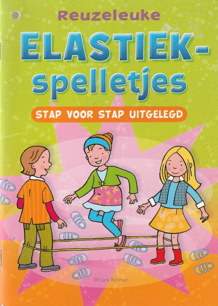 Reuzeleuke elastiekspelletjes, Ophalen of Verzenden, Zo goed als nieuw, Mirjam Bosman, Non-fictie