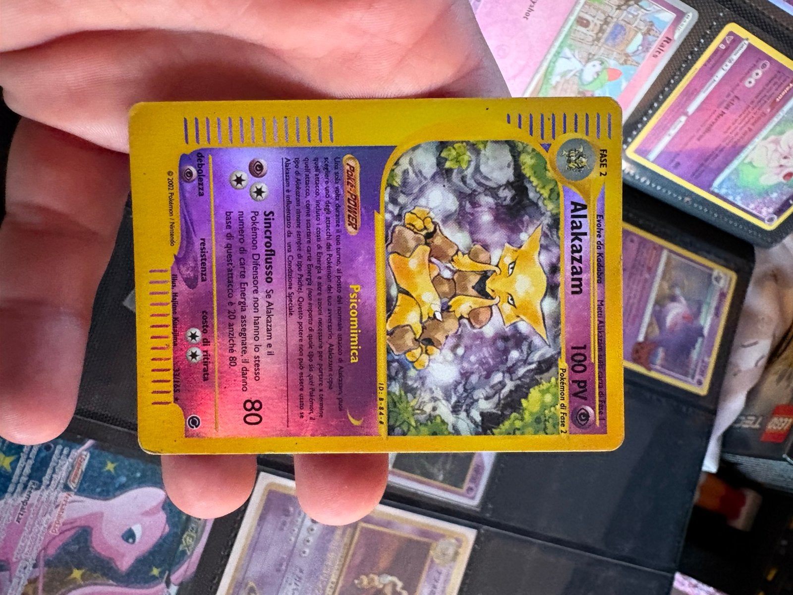 Alakazam expedition reverse holo, Ophalen of Verzenden, Zo goed als nieuw, Meerdere kaarten, Foil