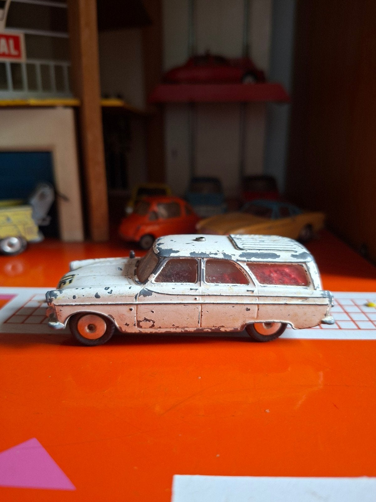 Vintage Corgi Toys Ford Zephyr Politie Auto, Ophalen of Verzenden, Gebruikt, Auto, Corgi