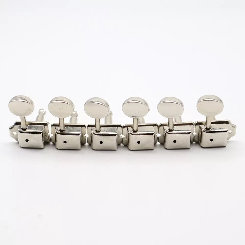 GRATIS VERZENDING !!! Vintage Deluxe Tuners 6 in lijn Nieuw!, Ophalen of Verzenden, Nieuw, Elektrische gitaar