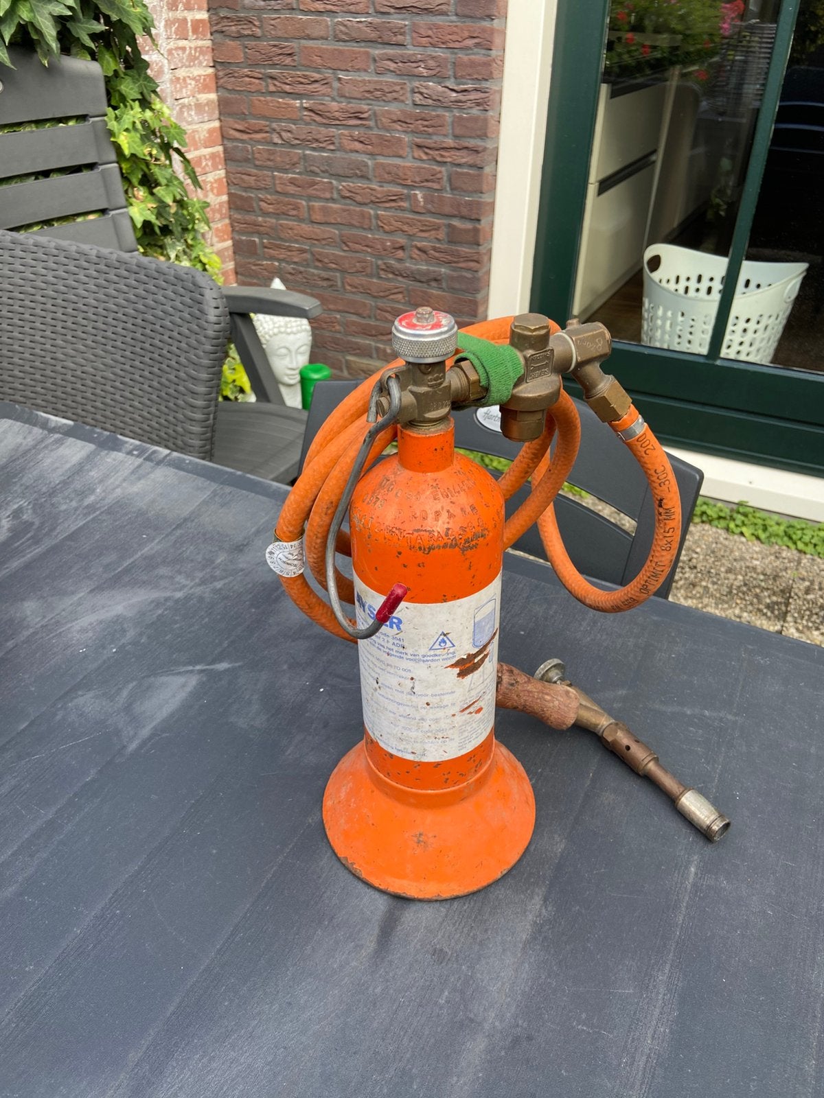 Gas Brander, Ophalen of Verzenden, Gebruikt