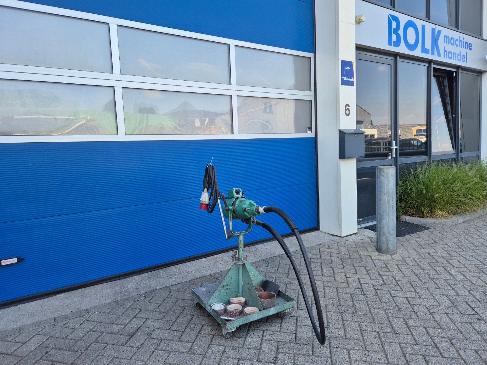 SUHNER Rotofera DKM-4 Spindel aangedreven slijpmachine 380V, Gebruikt, Duitsland, Overige merken, Overige typen