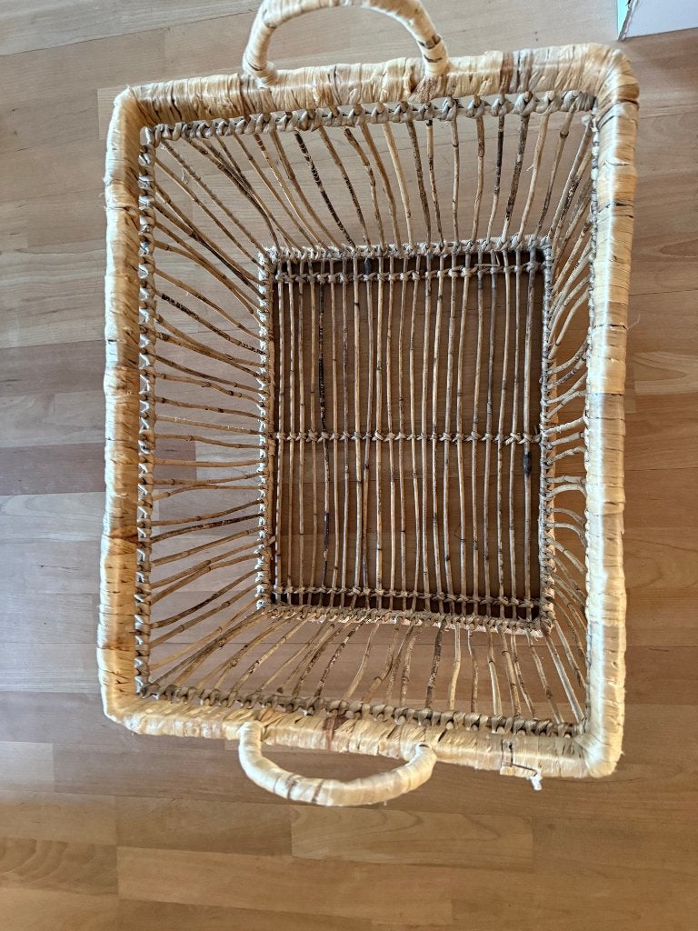 Rotan Opbergmand, Ophalen, Gebruikt, Mand, Riet