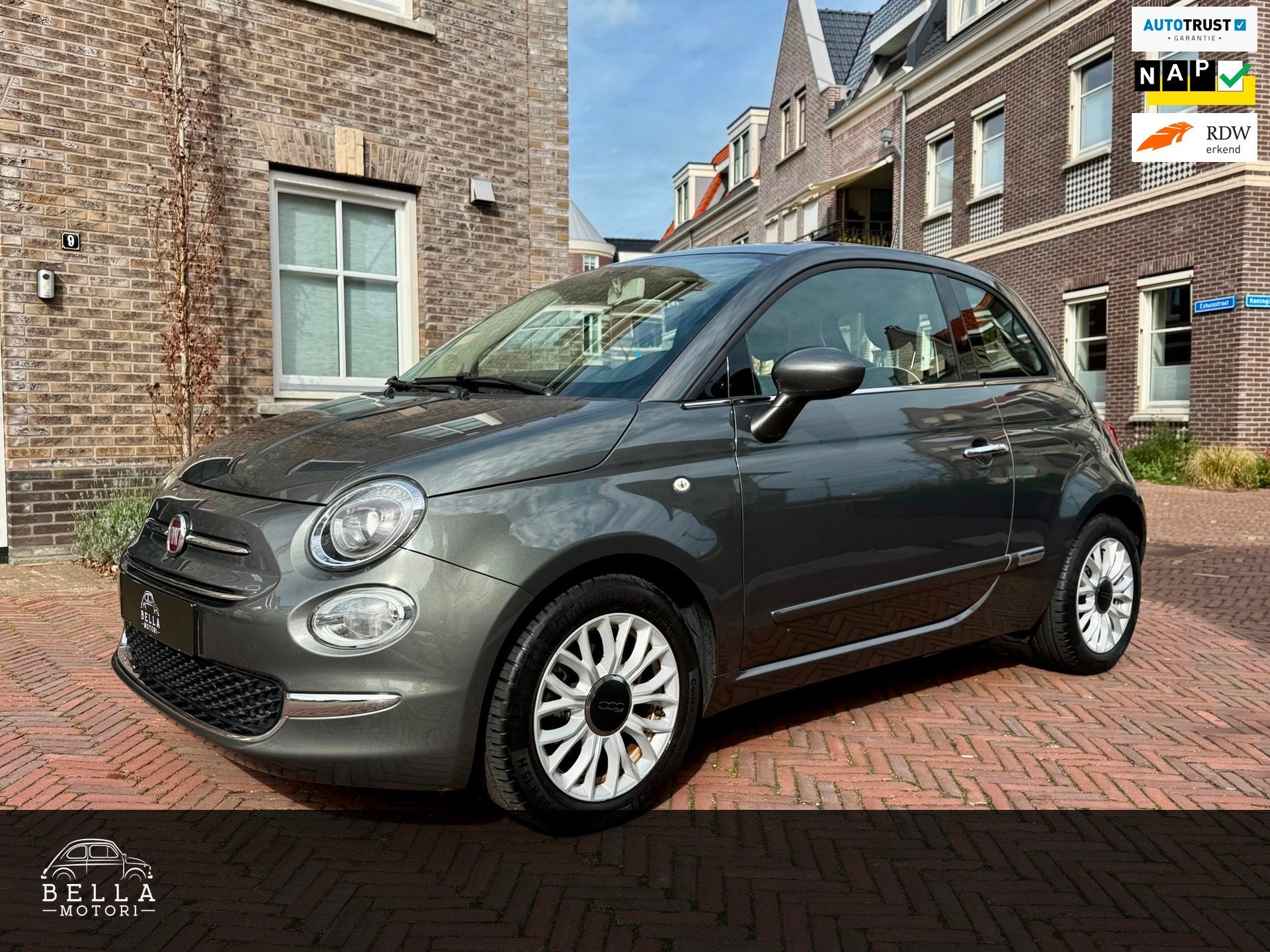 Fiat 500 0.9 TwinAir Lounge | RIJKLAARPRIJS | Apple CarPlay, Voorwielaandrijving, Dealer onderhouden, Gebruikt, 905 kg