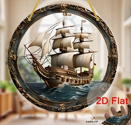 Raamhanger Zeilschip, Ophalen of Verzenden, Nieuw