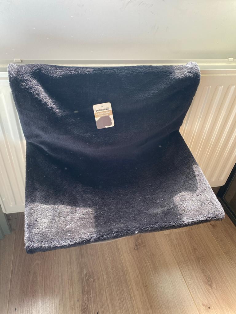 Beeztees zwarte radiatorhangmat catrest comfort nieuw, Ophalen, Nieuw