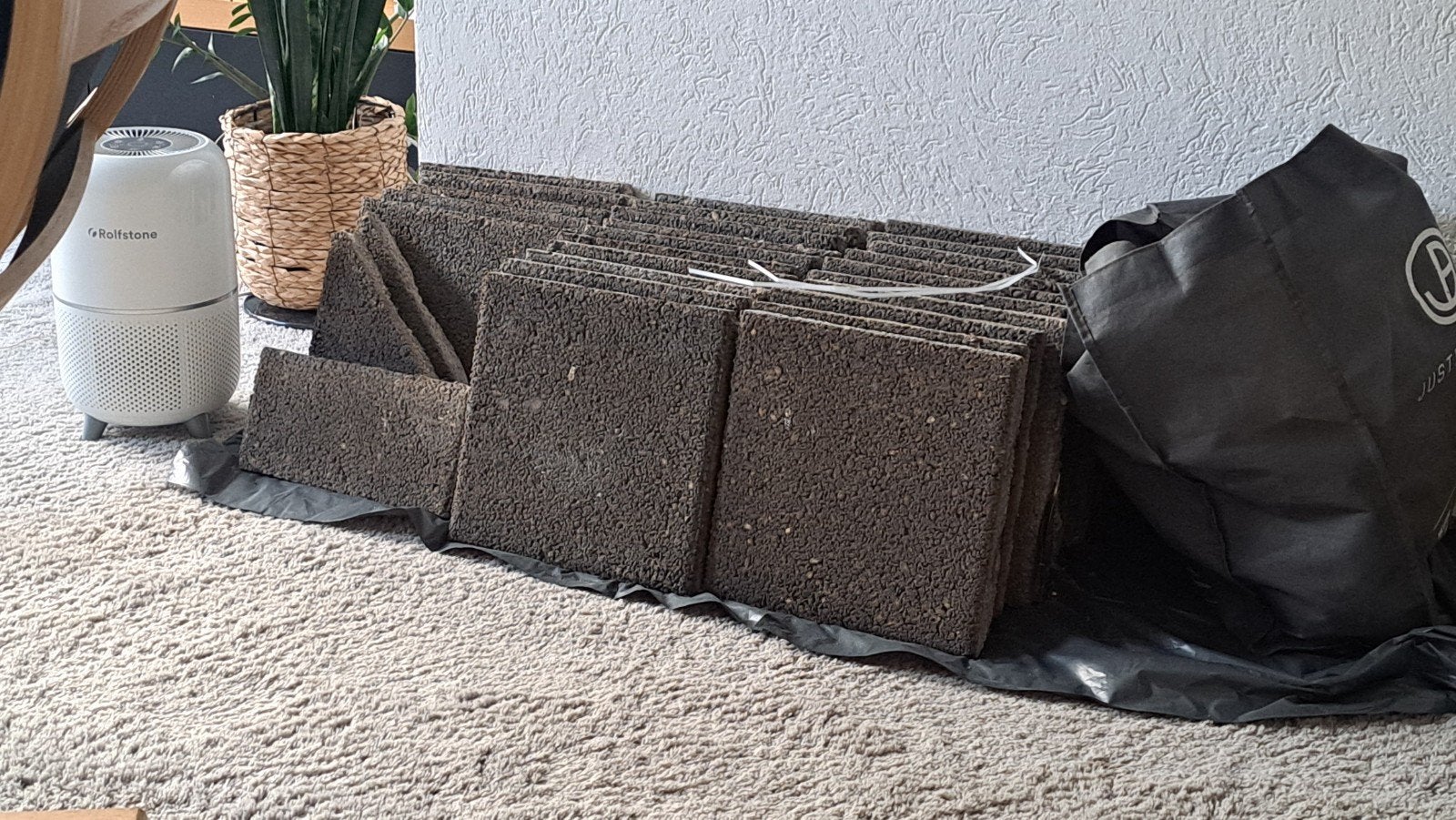 Gebruikte terrastegels (30x30), Tuin en Terras, Ophalen, Gebruikt, Minder dan 5 m², Beton