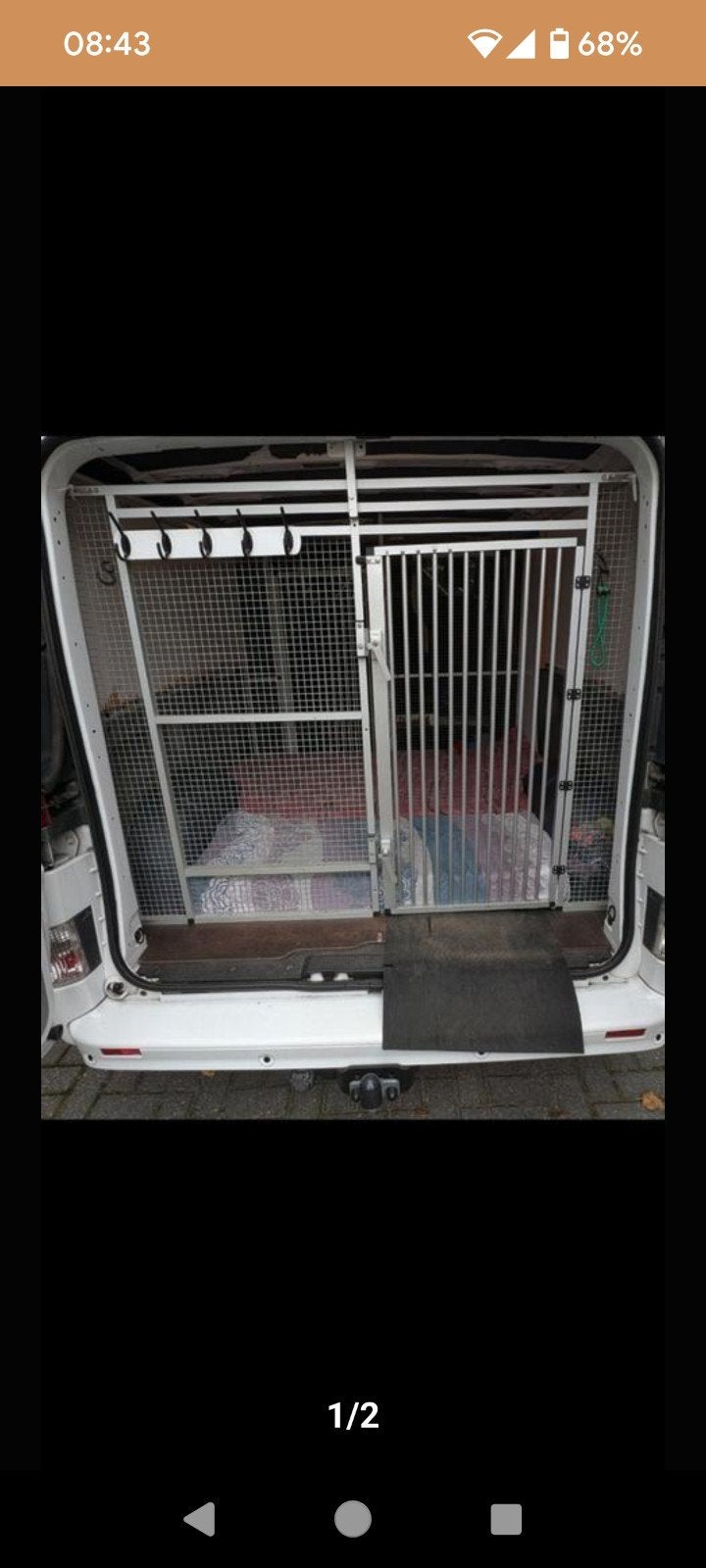 Honden rekken, bench voor in een bestelbus, Dieren en Toebehoren, Ophalen