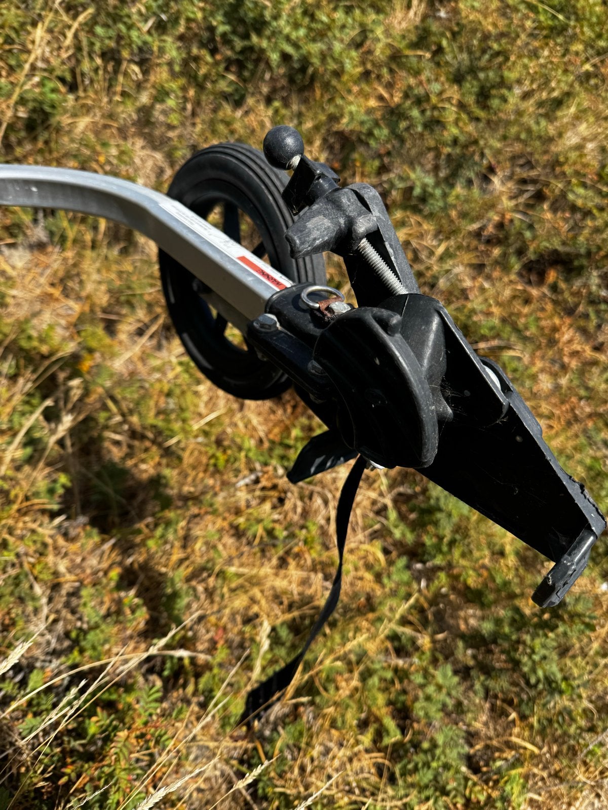 Burley D'Lite Fietskar incl. bevestiging, Fietsen en Brommers, Ophalen, Gebruikt, Opvouwbaar, Hondenkar