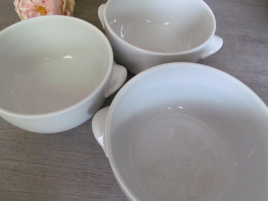 3 Pillivuyt Kommen / Schalen, Overige merken, Ophalen of Verzenden, Overige stijlen, Porselein