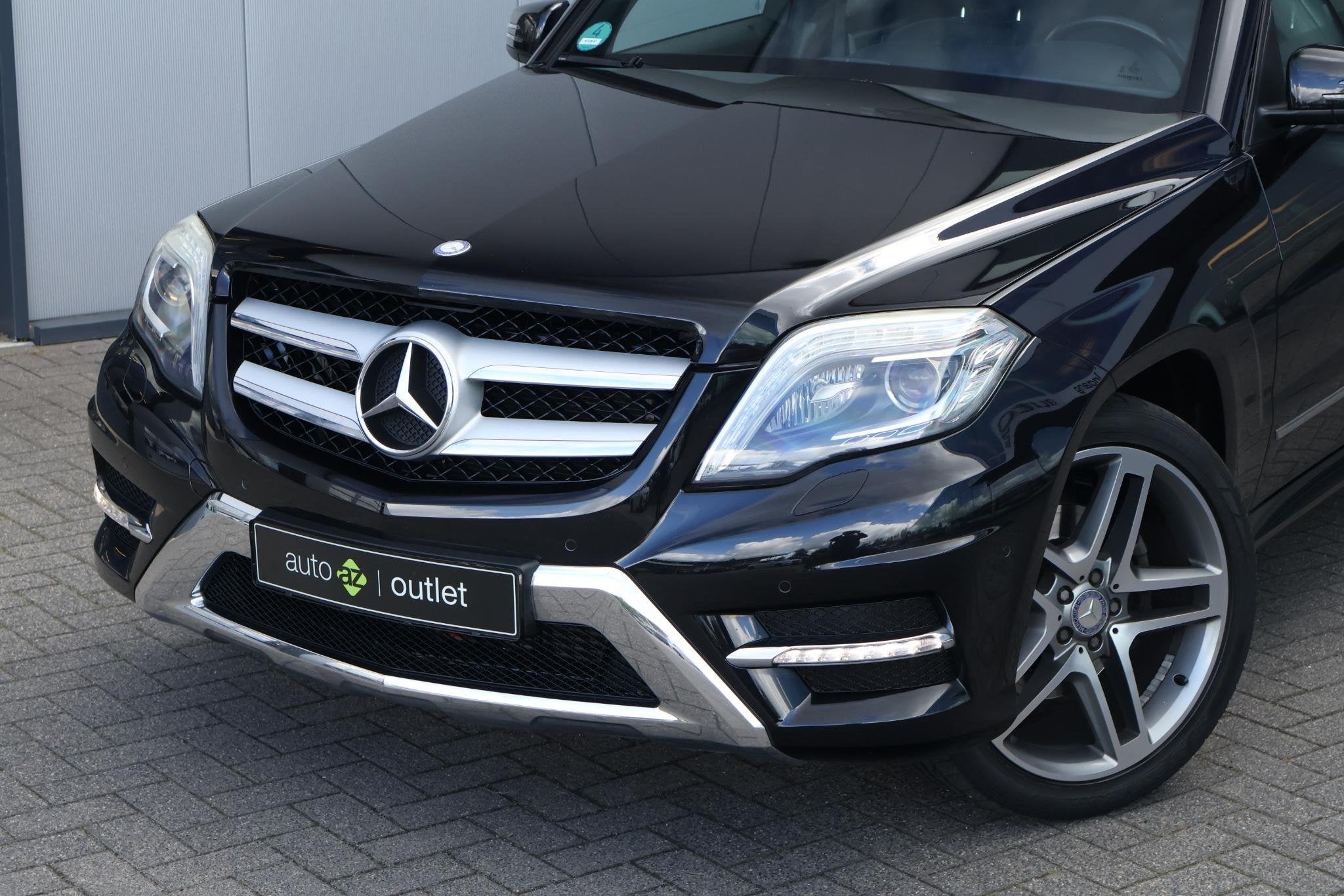Mercedes-Benz GLK-klasse 200 CDI / AMG Line / Panorama / Tre, Auto's, Automaat, Euro 5, Gebruikt, Zwart
