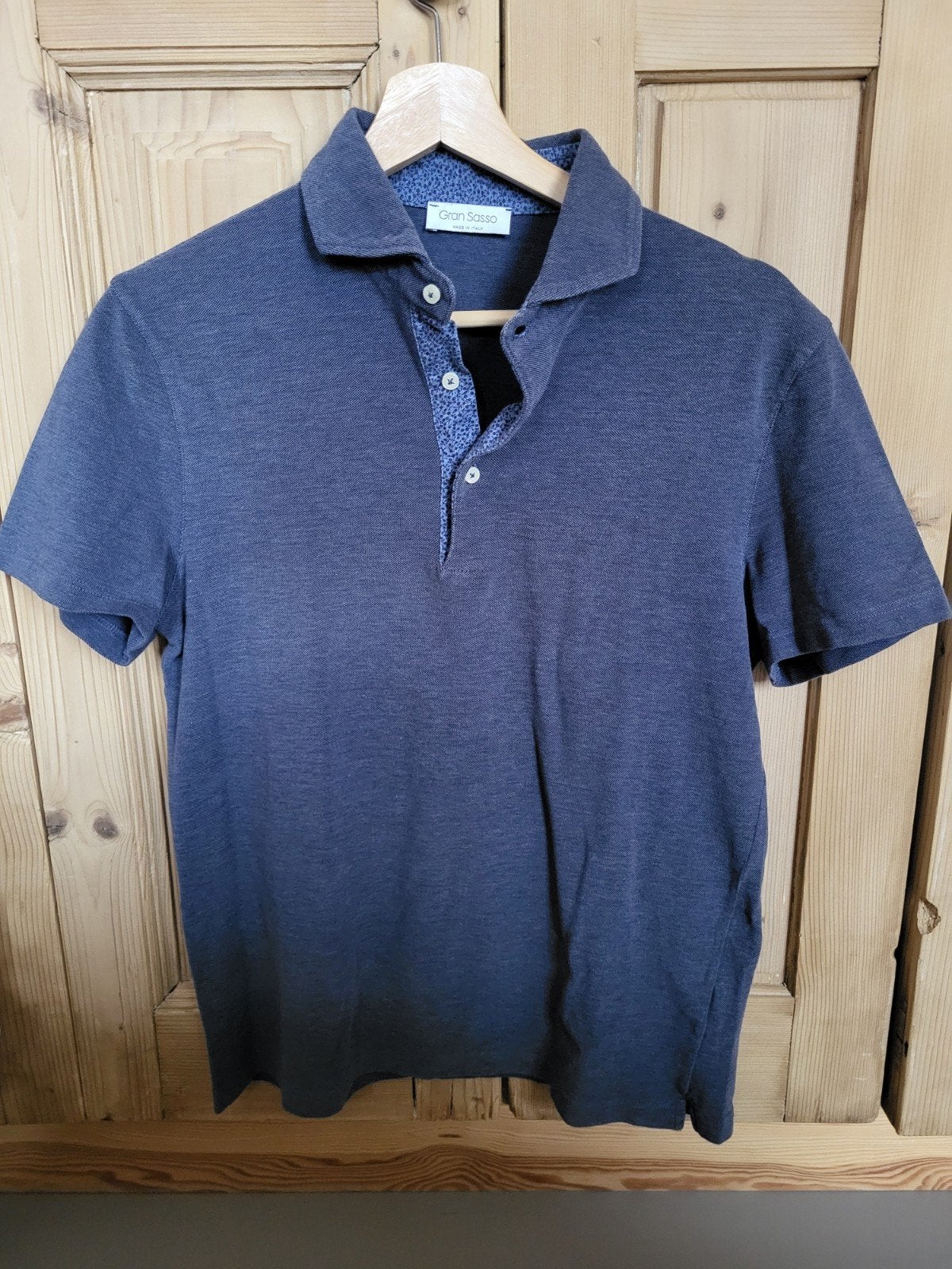 Gran Sasso polo 48, Ophalen of Verzenden, Maat 48/50 (M), Blauw, Gran Sasso