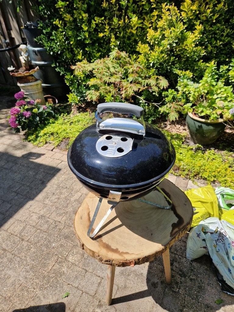 Smokey Joe Barbeque, Tuin en Terras, Houtskoolbarbecues, Ophalen, Zo goed als nieuw, Weber