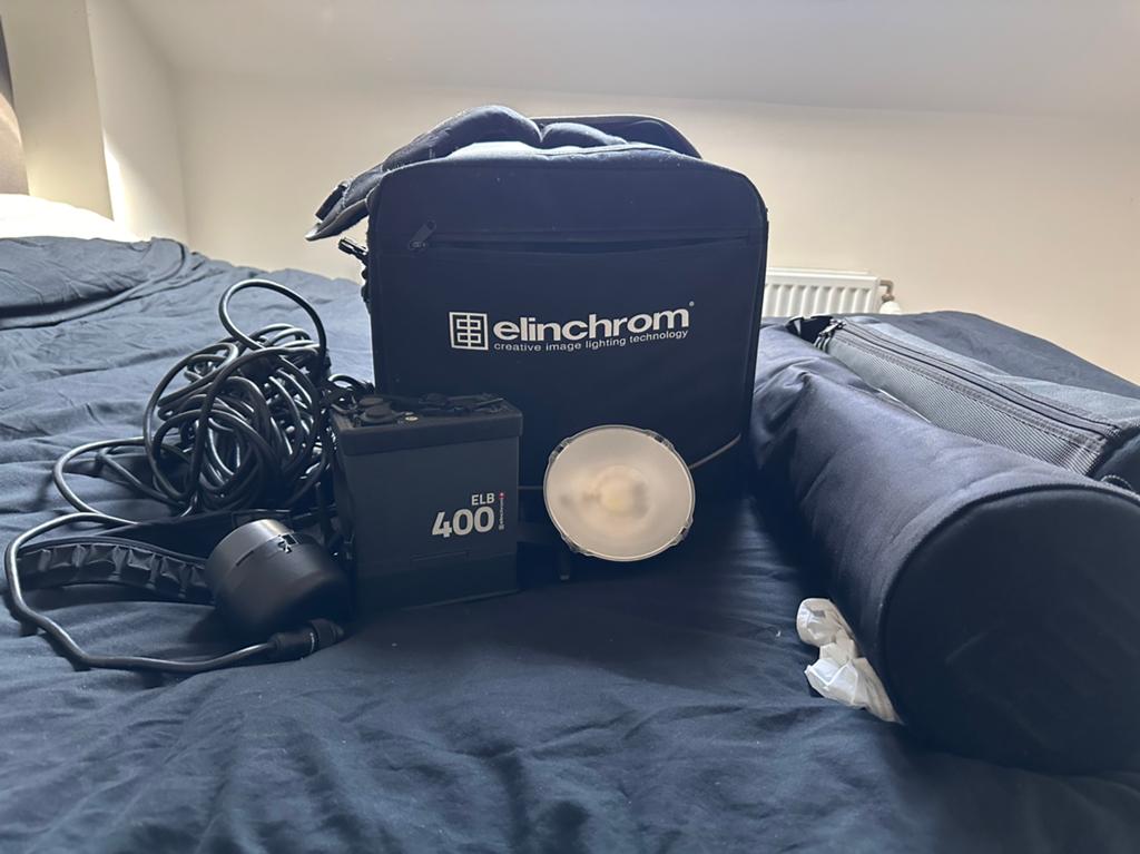 Elinchrom quadra elb 400 / quadra pro, Ophalen, Gebruikt, Overige merken