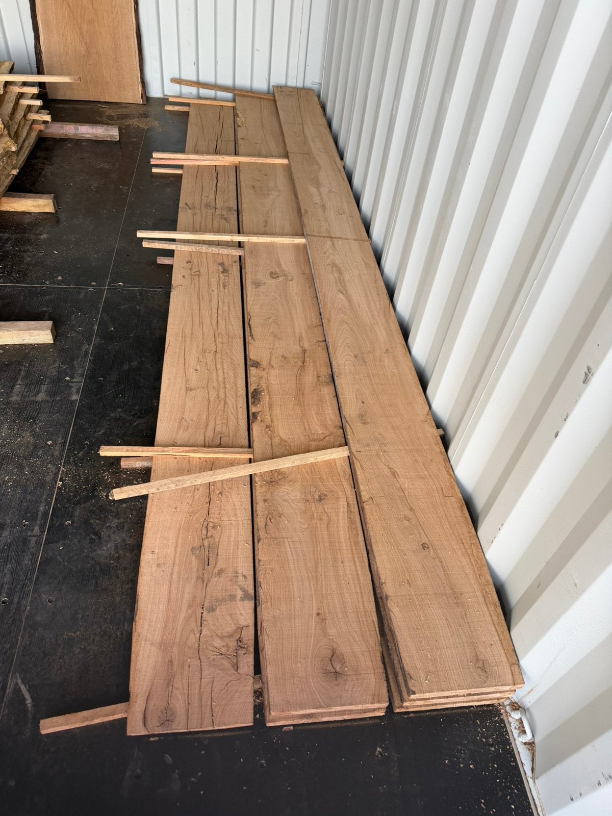 Mooie oud eiken planken 40 euro per stuk, Ophalen, Zo goed als nieuw, 250 cm of meer, Planken