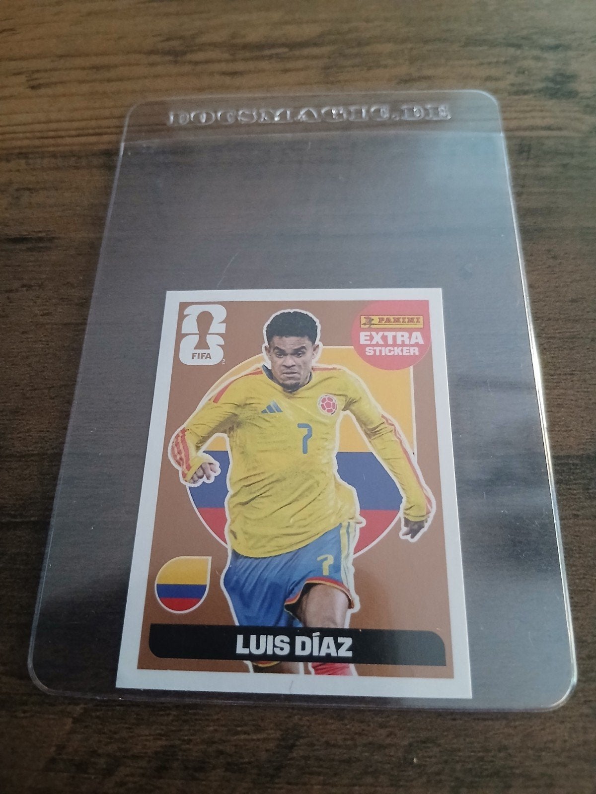 Panini wk 2026 Luis Diaz, Ophalen of Verzenden, Zo goed als nieuw, Sticker