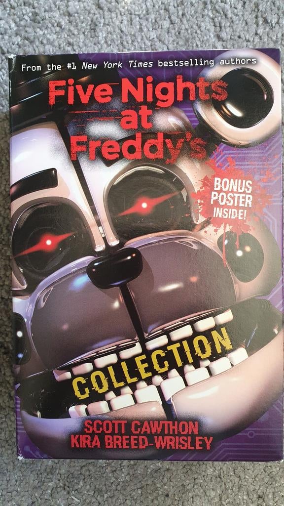Five nights at freddy's 3-boeken collectie, Boeken, Ophalen of Verzenden, Gelezen, Scott Cawthon