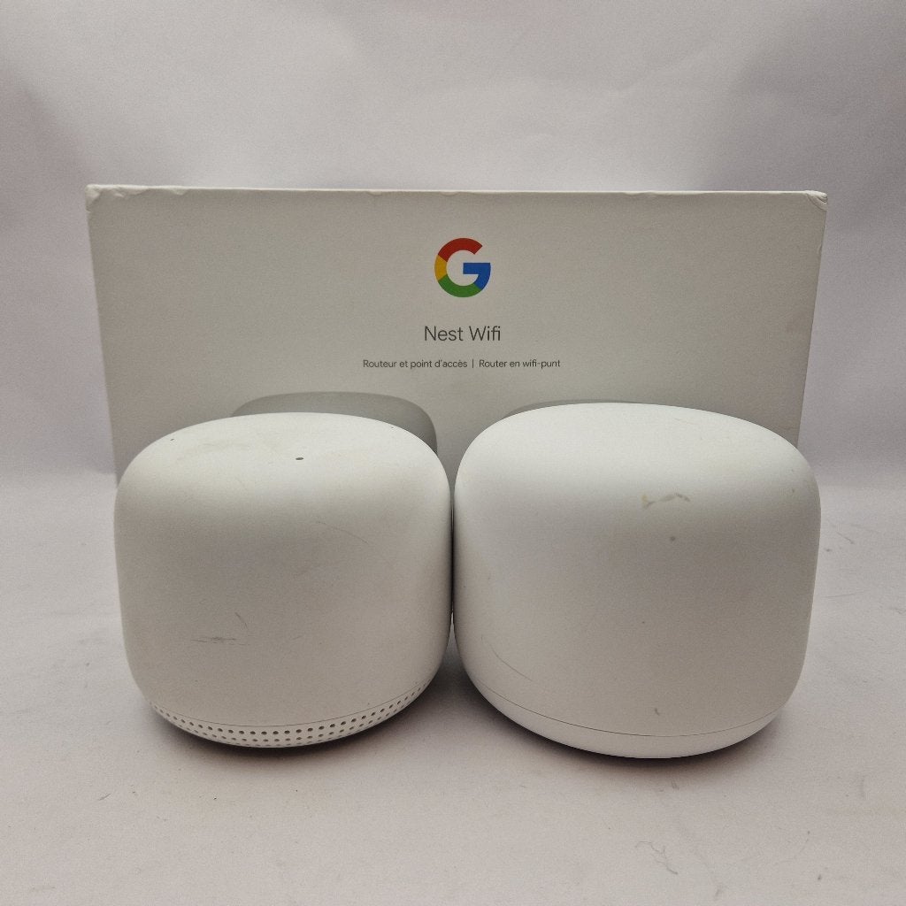 Google nest wifi set || Nu maar €59,99, Ophalen of Verzenden, Zo goed als nieuw