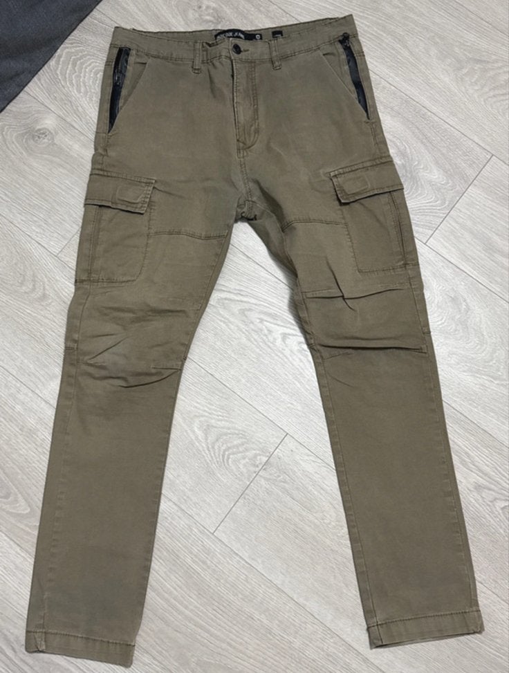Indicode Jeans Cargo Broek - Maat L, Ophalen of Verzenden, Zo goed als nieuw, Maat 52/54 (L), Bruin