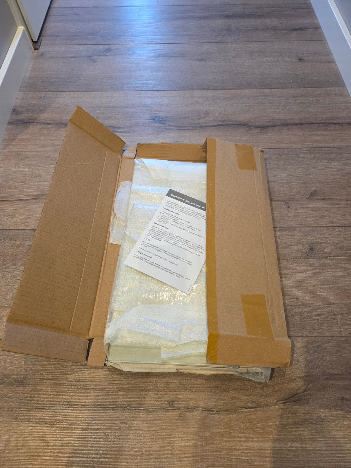 Skantrae 8x blank glas voor model 1203, 83 x 211,5, Ophalen, 80 tot 100 cm, Overige typen, Nieuw