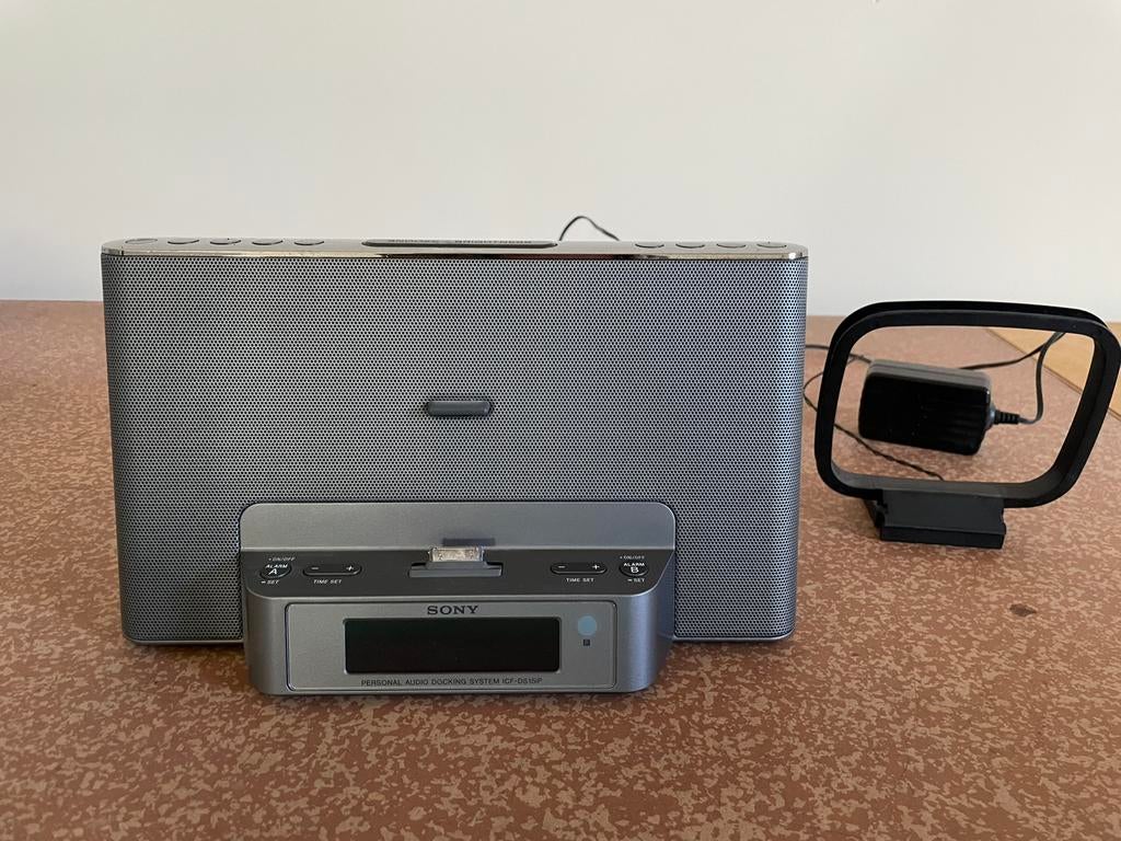 Sony ICF-DS15iP Personal Audio Docking System, Ophalen, Gebruikt